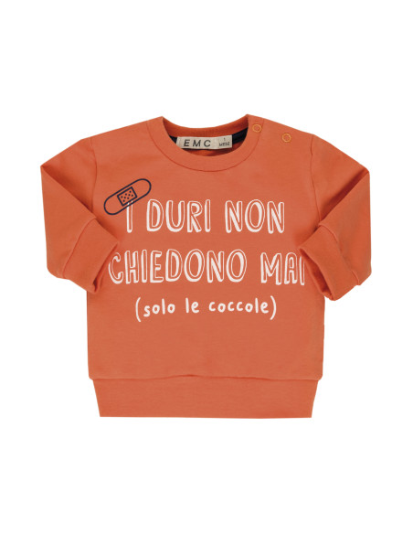 SUDADERA "I DURI NON CHIEDONO MAI"