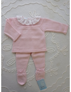 CONJ. POLAINA CON CUELLO BEBE