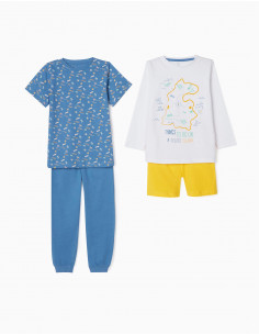 PACK PIJAMA CORTO/LARGO NIÑO