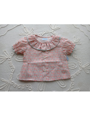 BLUSA MANGA CORTA "LIBERTY LIPARI"