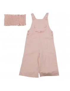 PETO DE LINO CON TOP