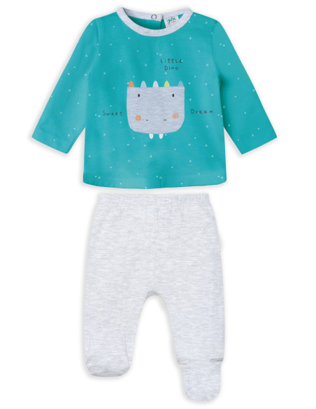 CONJUNTO POLAINA VER "LITTLE DINO"