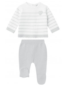 CONJUNTO TRICOT POLAINA...
