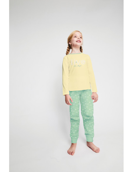 PIJAMA LARGO NIÑA "LOVELY"