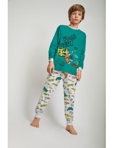 PIJAMA LARGO NIÑO "BROOKLYN"
