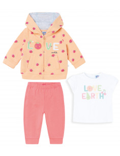 CHÁNDAL 3 PIEZAS "LOVE"