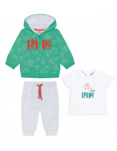 CHÁNDAL 3 PIEZAS "BROOM"