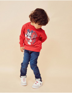 SUDADERA MICKEY MOUSE ROJA