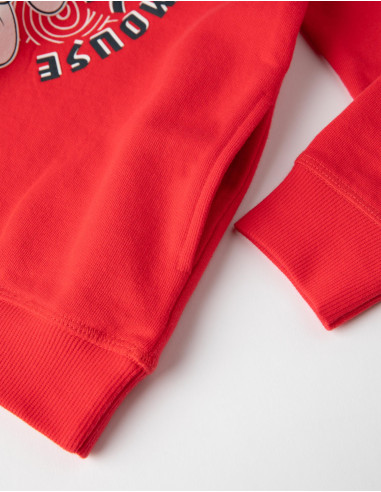 SUDADERA MICKEY MOUSE ROJA