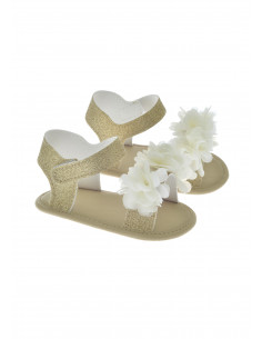 SANDALIA FLORES TUL
