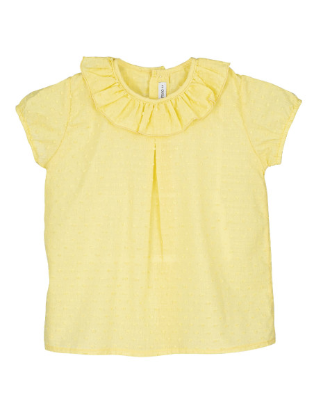 BLUSA PLUMETI MANGA CORTA
