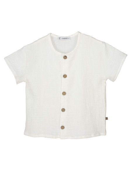 BLUSA DE VISCOSA M/C