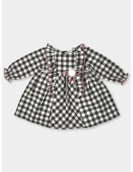 VESTIDO LACITO Y POMPÓN "HANSEL Y GRETEL"
