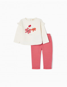 CONJUNTO ALGODÓN MARIPOSAS