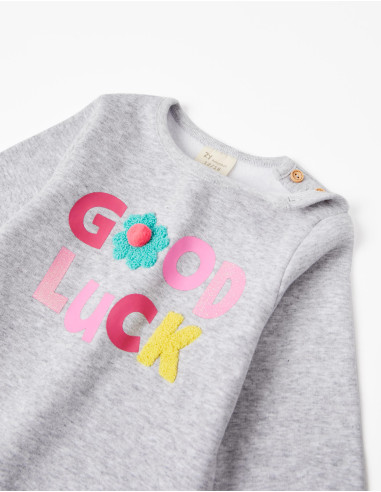 SUDADERA TERMAL "GOOD LUCK"