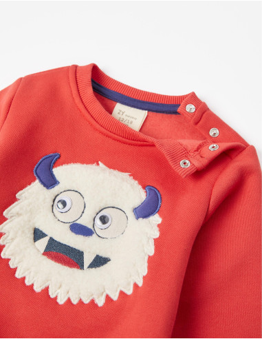 SUDADERA FELPADA MONSTRUO