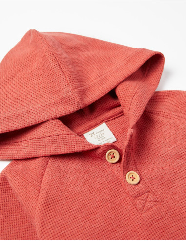 SUDADERA CON CAPUCHA BÚHO