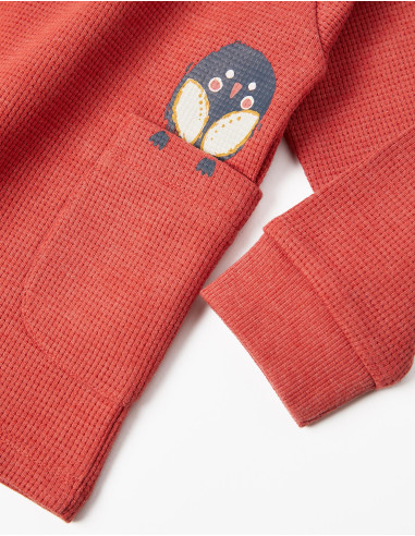 SUDADERA CON CAPUCHA BÚHO