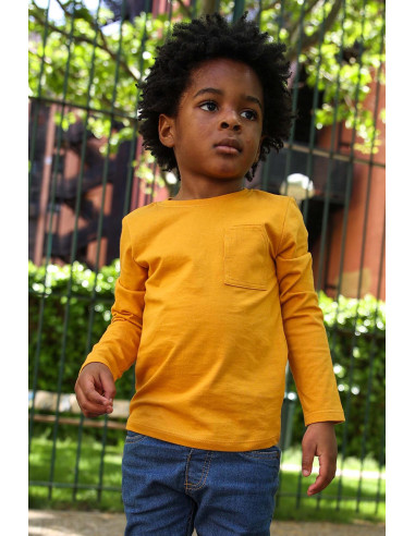 CAMISETA M/L BOLSILLO