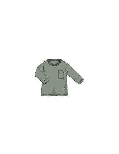 CAMISETA M/L BOLSILLO