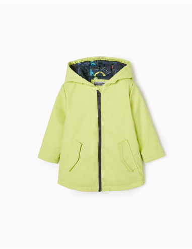 PARKA ENGOMADA VERDE LIMA MARCIANITOS