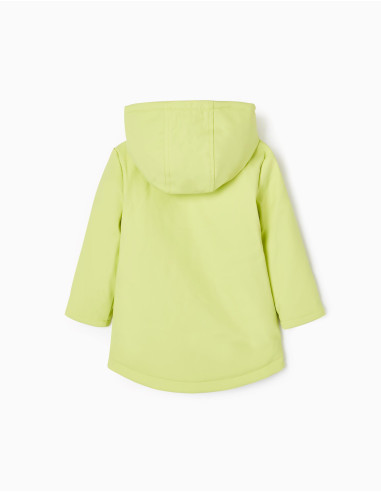 PARKA ENGOMADA VERDE LIMA MARCIANITOS