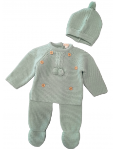CONJUNTO POLAINA CON GORRO...