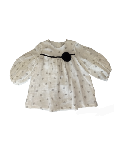 VESTIDO MUSELINA ESTRELLAS