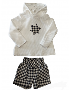 CONJUNTO SUDADERA VICHY...