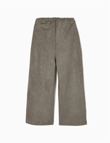 PANTALÓN CULOTTE GRIS