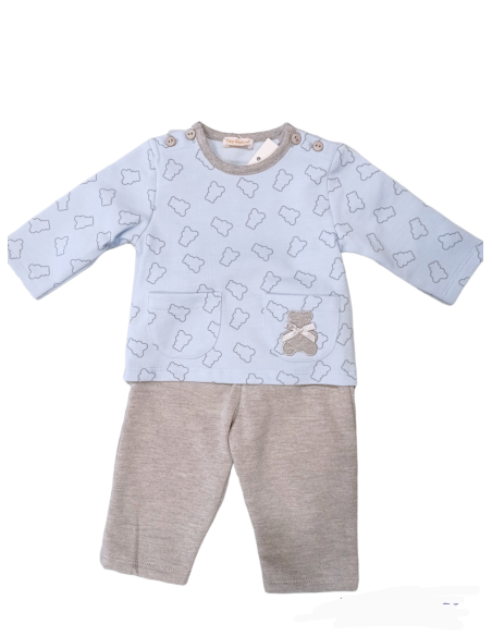 CONJUNTO ALGODÓN OSITO