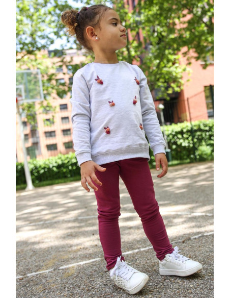 CHANDAL POMPONES NIÑA