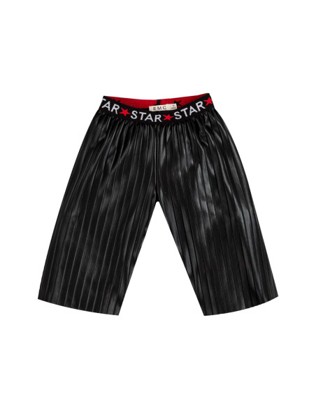 PANTALÓN EFECTO PIEL PLISADO
