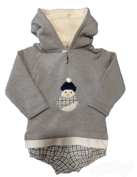 CONJUNTO SUDADERA PINGÜINO