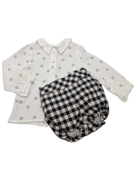 CONJUNTO BOMBACHO NIÑO "ESTRELLAS"