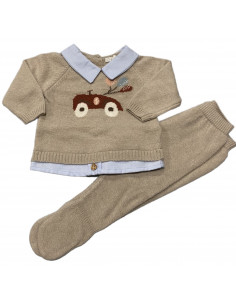 CONJUNTO JUBÓN Y POLAINA COCHE