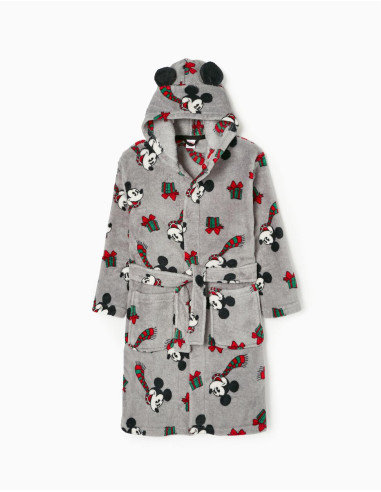 CONJUNTO PIJAMA Y BATA MICKEY MOUSE