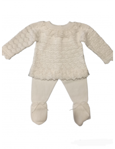 CONJUNTO POLAINA PUNTO FINO
