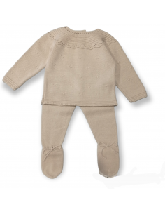 CONJUNTO POLAINA PUNTO FINO