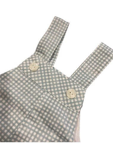 PANTALÓN DE PETO CUADRITOS