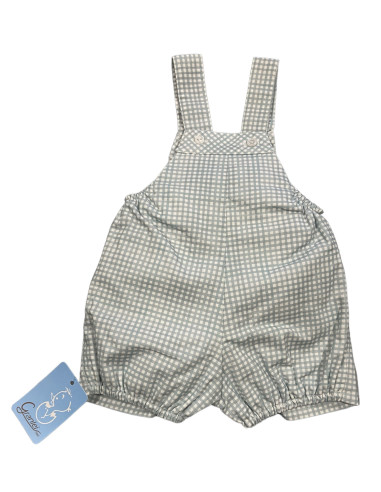 PANTALÓN DE PETO CUADRITOS