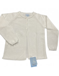 CHAQUETA PUNTO FINO