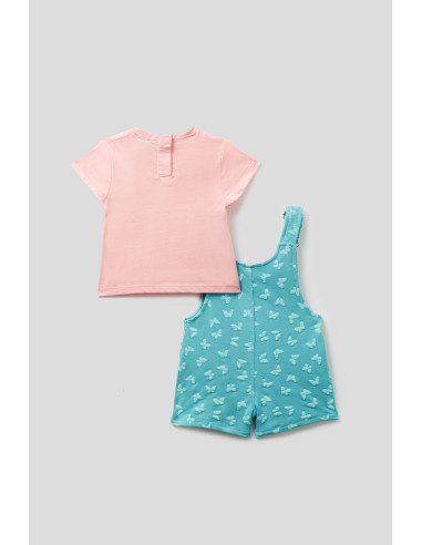 CONJUTO PETO Y CAMISETA "Beautiful"
