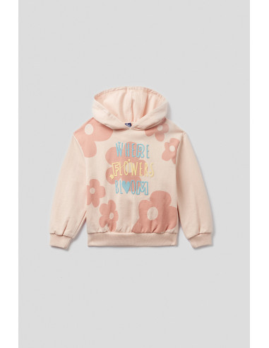 SUDADERA ALGODÓN "Flowers"