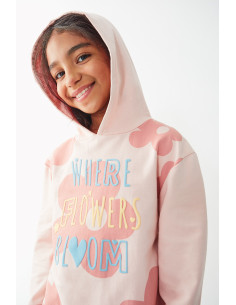 SUDADERA ALGODÓN "Flowers"
