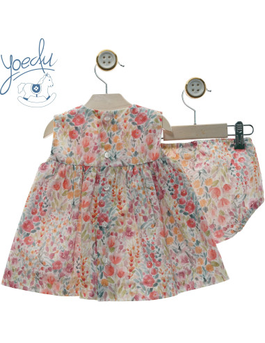 VESTIDO BEBÉ CON BRAGUITA "MAYA"
