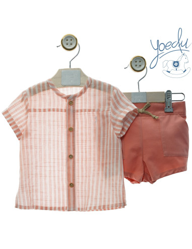 CONJUNTO BEBÉ NIÑO "MAYA"
