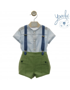 CONJUNTO BEBÉ TIRANTES...