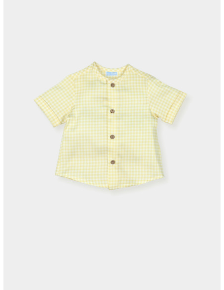CAMISA M/C VICHY "MANZANILLA"