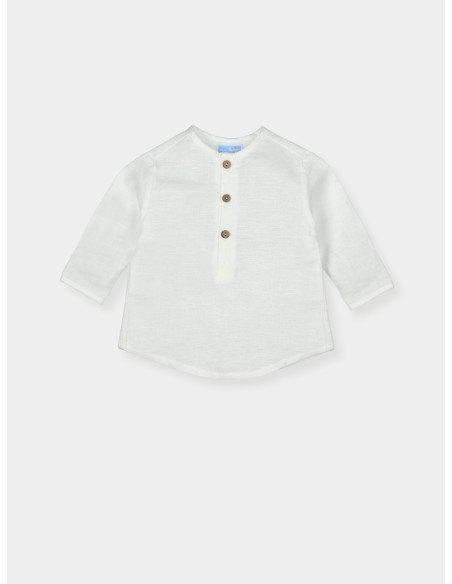 CAMISA MANGA LARGA MAO "SALVIA"
